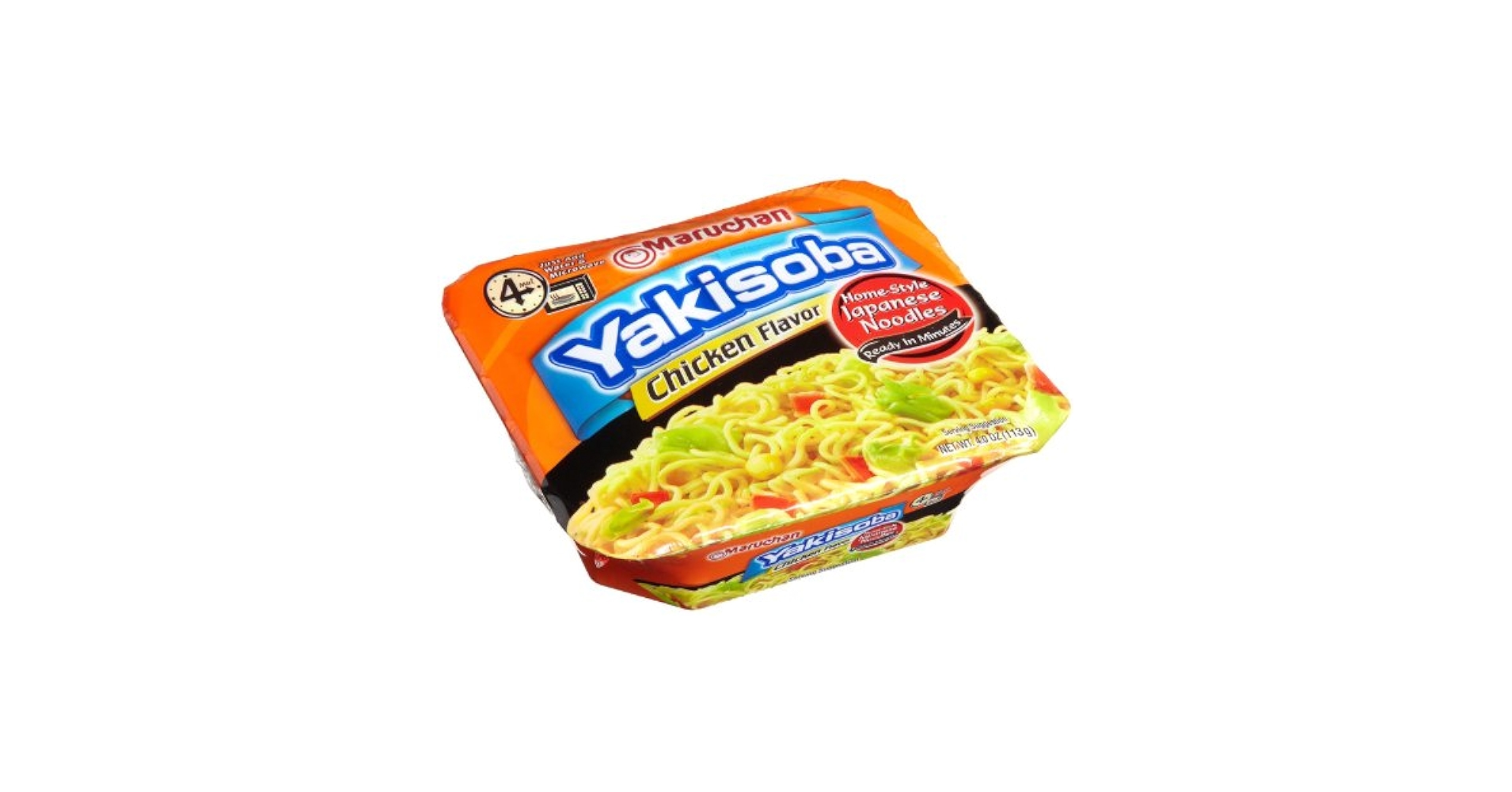 Amazon.com : 3 set of 16 pack Maruchan Yakisoba Chicken 4